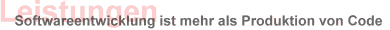 Softwareentwicklung ist mehr als die Produktion von Code